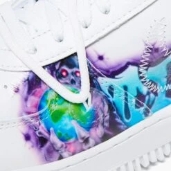 Nike Air Force 1 Moyenne Off-White Graffiti Coloris Blanc -Nike 42 326887cc 0515 469e 8515 0270aa7fe34e