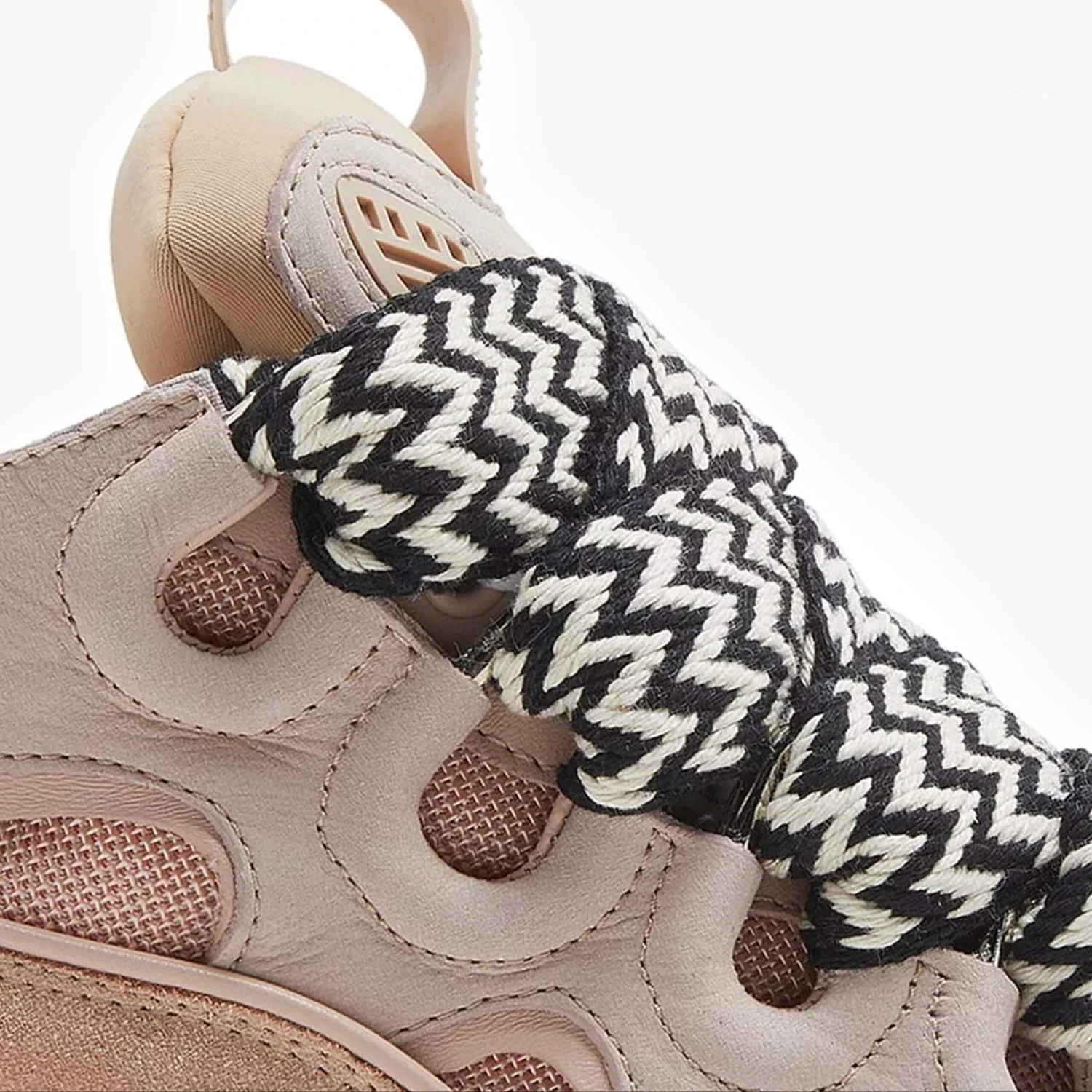 Lanvin Leather Curb Sneaker Pink 3 Lanvin Leather Curb Sneaker Pink – Image 3