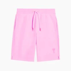 Ami Paris Short Ami De Coeur Tonal Rose