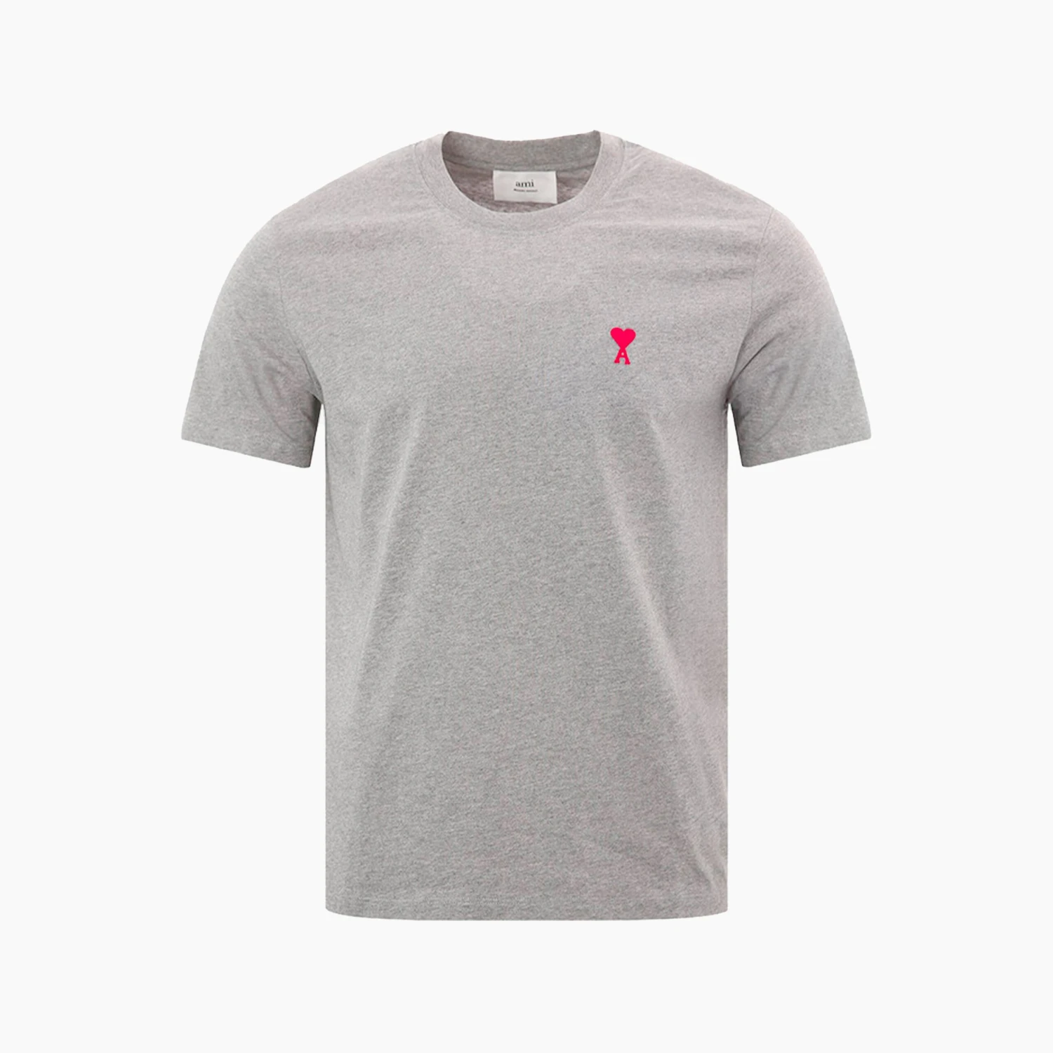 Ami Paris T-Shirt Ami De Coeur Rouge Gris 1 Ami Paris T-Shirt Ami De Coeur Rouge Gris