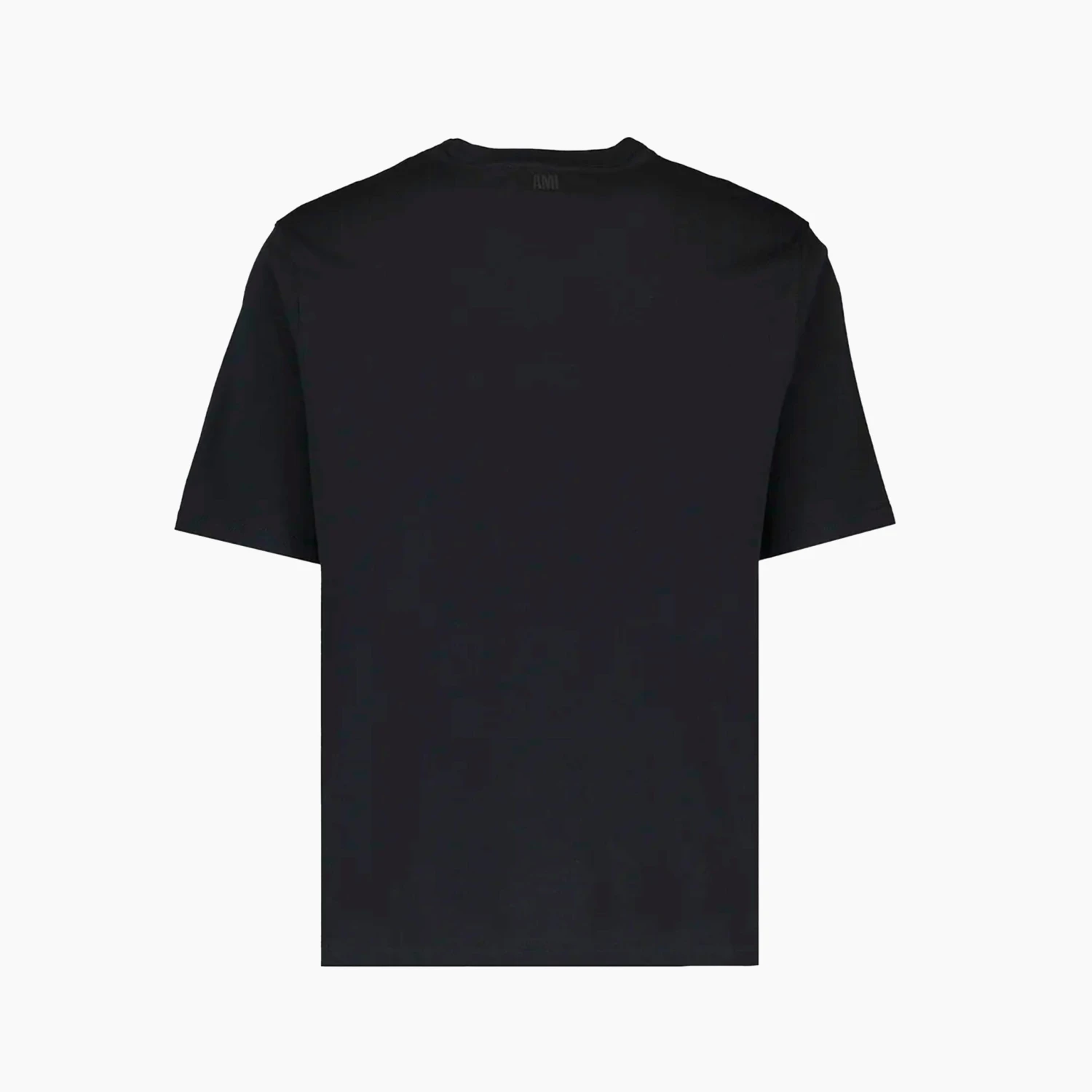 Ami Paris T-shirt Noir Ami De Coeur Rouge 2 Ami Paris T-shirt Noir Ami De Coeur Rouge – Image 2