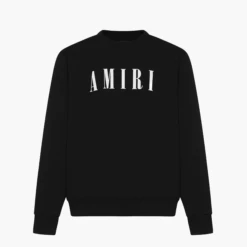 Amiri Sweatshirt - Logo Iconique - Black
