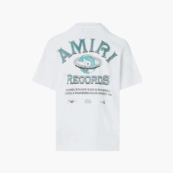 Amiri T-Shirt - Global Records - Blanc