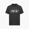 Amiri T-Shirt Logo Noir