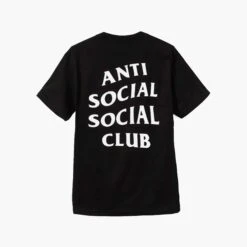 Anti Social Social Club T-Shirt - Club Logo - Black