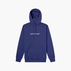 Balenciaga Hoodie Copyright Bleu