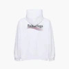 Balenciaga Hoodie Political Campaign Blanc