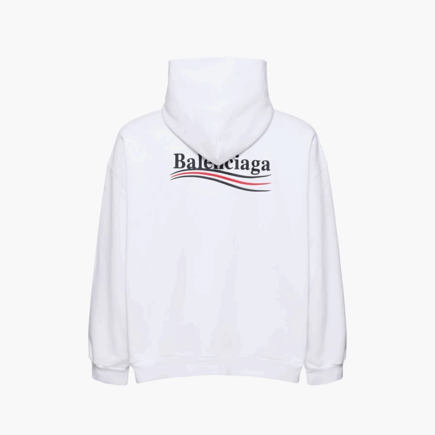 Balenciaga Hoodie Political Campaign Blanc 1 Balenciaga Hoodie Political Campaign Blanc