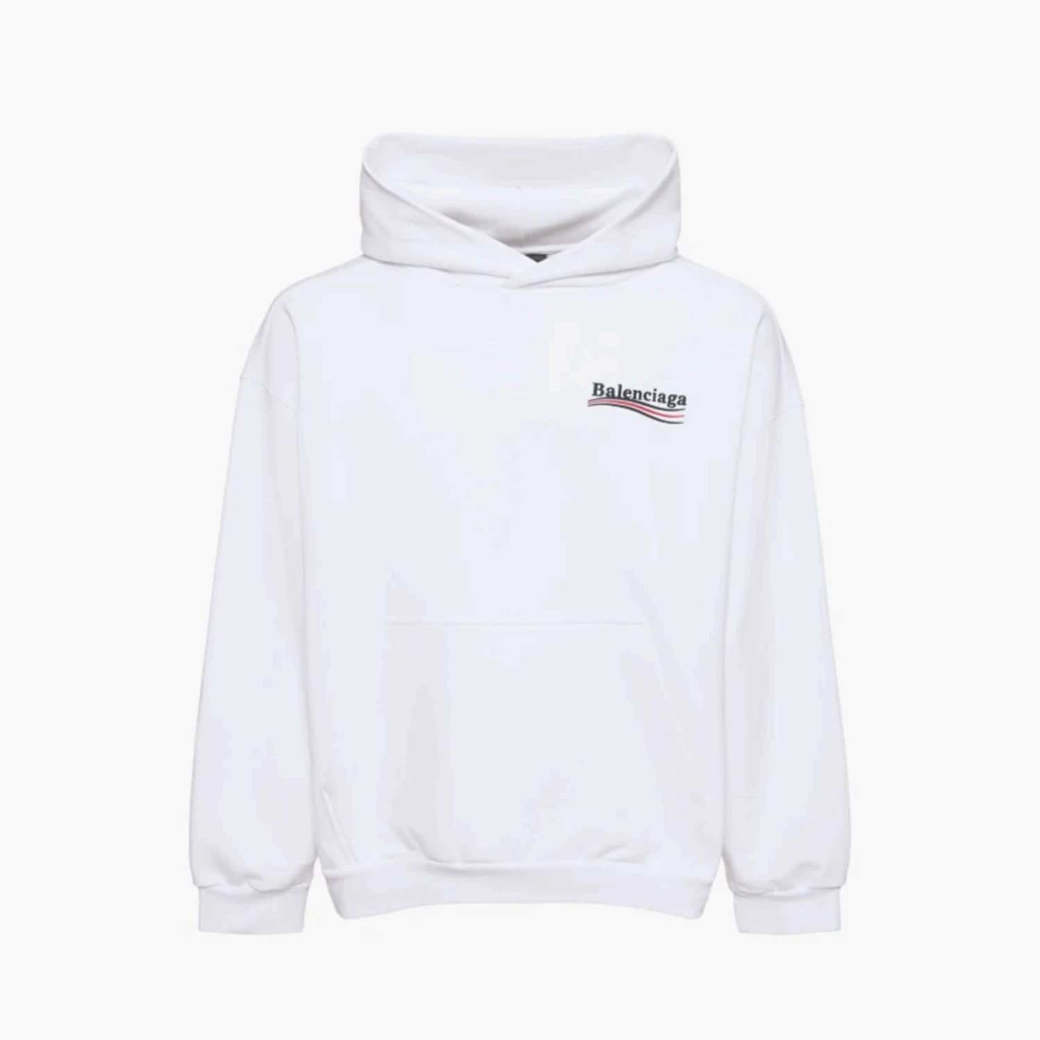 Balenciaga Hoodie Political Campaign Blanc 2 Balenciaga Hoodie Political Campaign Blanc – Image 2
