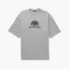Balenciaga T-Shirt BB Logo Gris