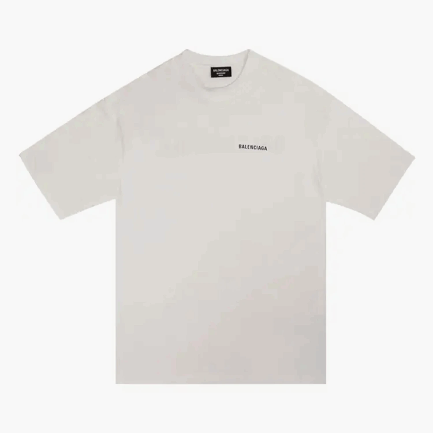 Balenciaga T-Shirt Back Logo Blanc 2 Balenciaga T-Shirt Back Logo Blanc – Image 2