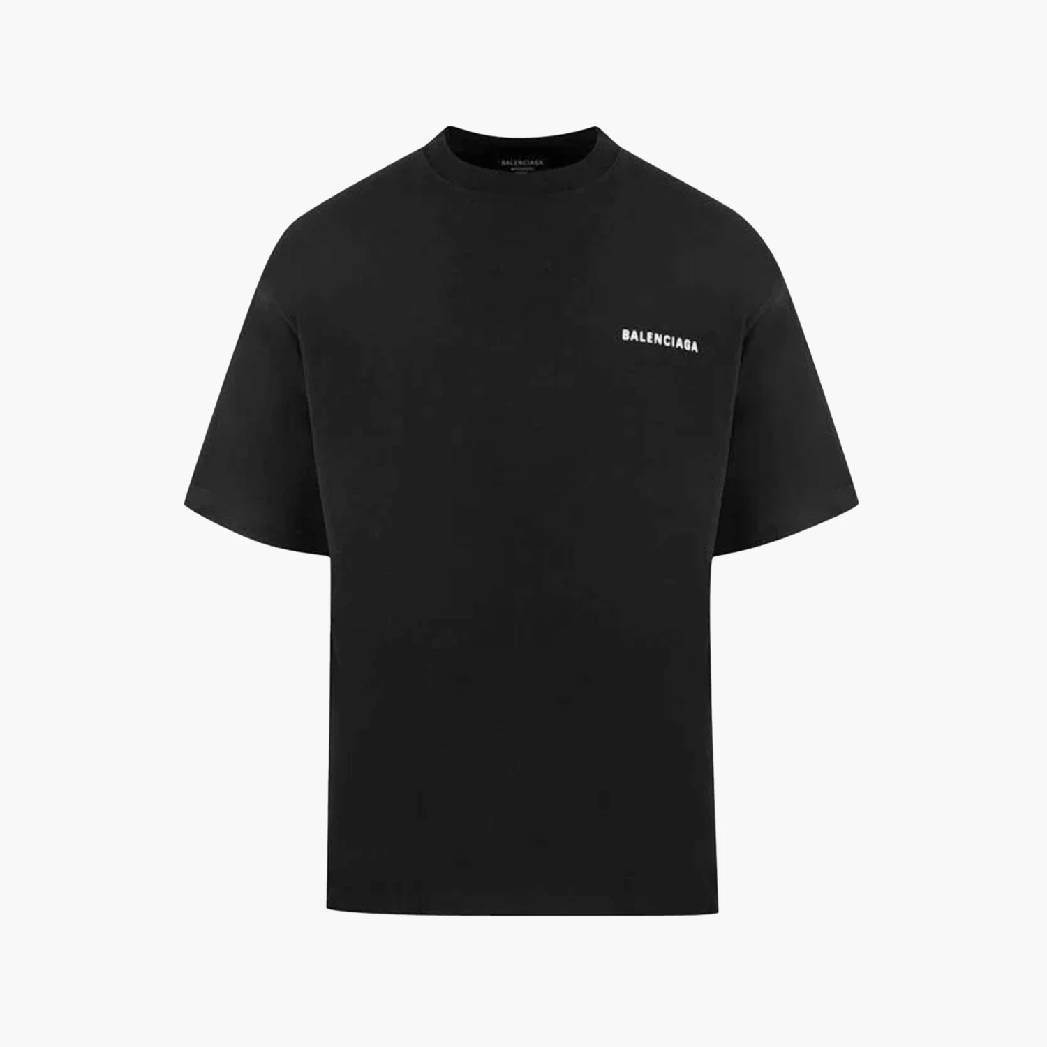 Balenciaga T-Shirt Back Logo Noir 2 Balenciaga T-Shirt Back Logo Noir – Image 2