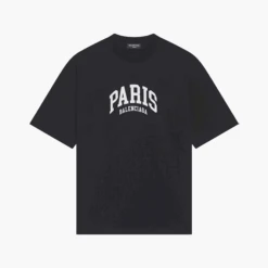 Balenciaga T-Shirt Cities Paris Noir