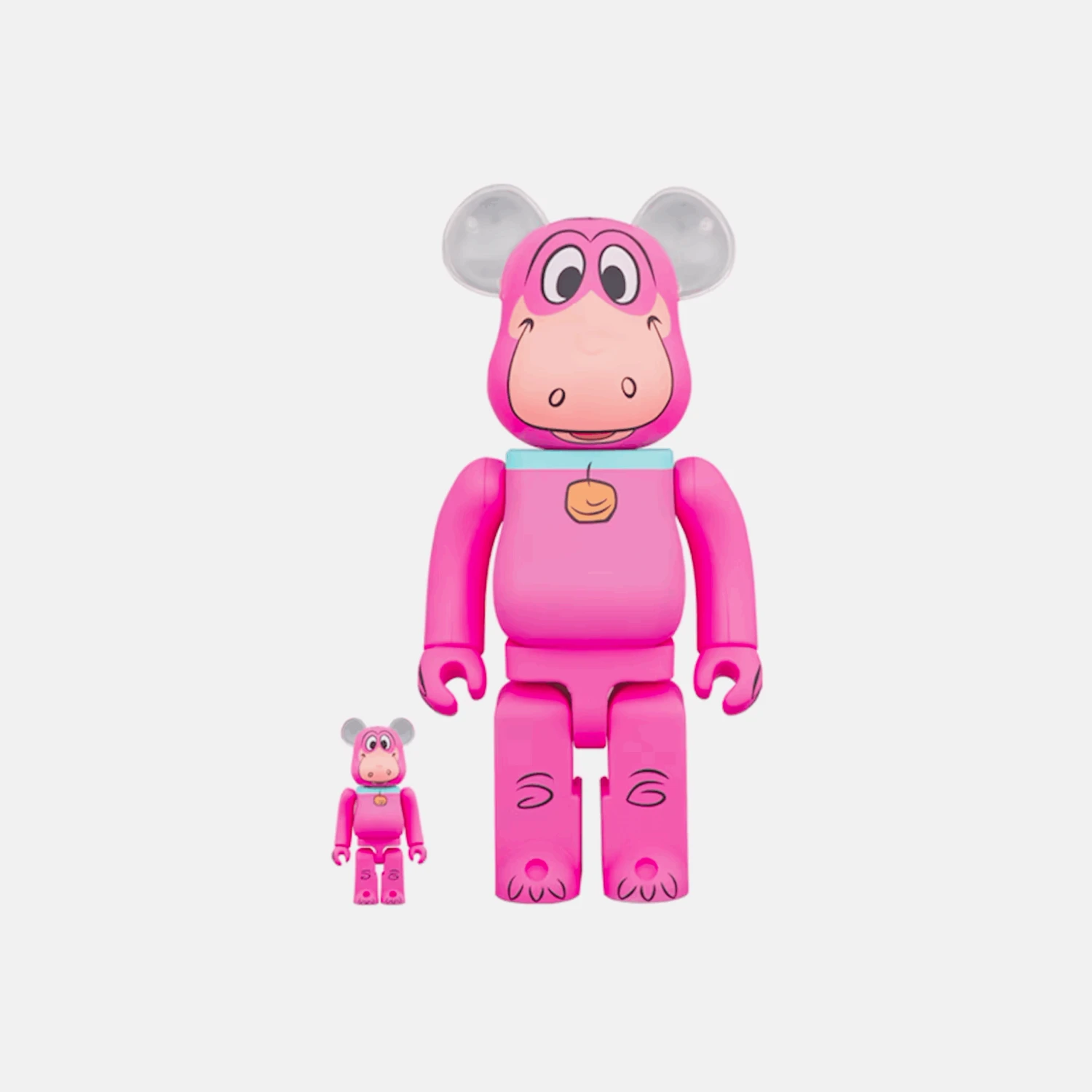 Bearbrick X The Flintstones Dino 100% & 400% 1 Bearbrick X The Flintstones Dino 100% & 400%