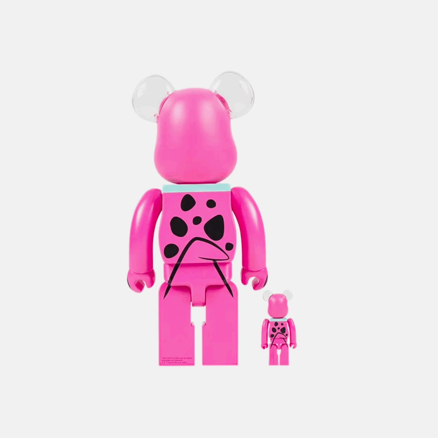 Bearbrick X The Flintstones Dino 100% & 400% 2 Bearbrick X The Flintstones Dino 100% & 400% – Image 2