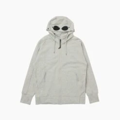 CP Company Hoodie Zip Goggle Gris