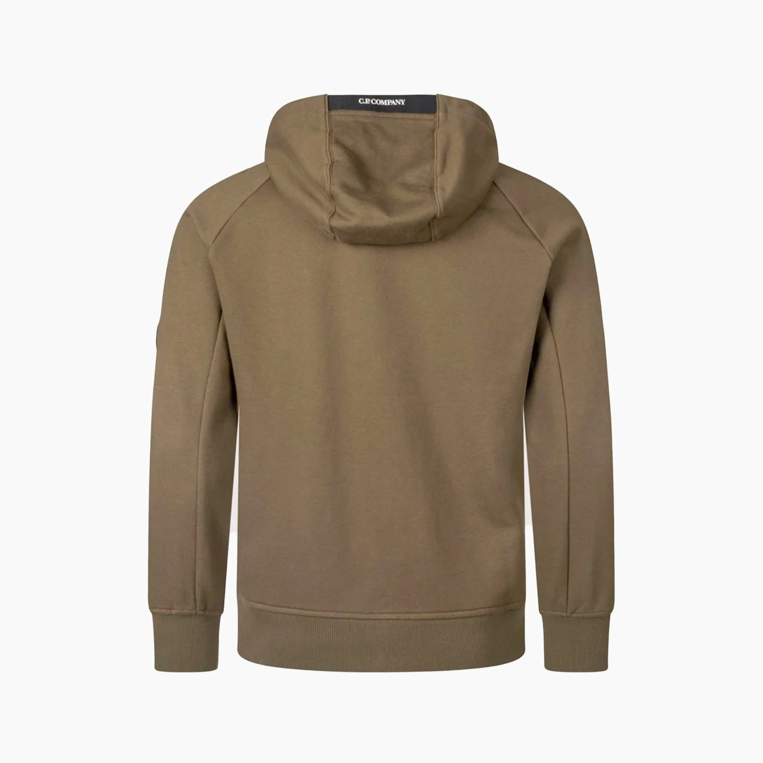 CP Company Hoodie Zip Vert Kaki 2 CP Company Hoodie Zip Vert Kaki – Image 2
