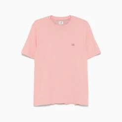 CP Company T-Shirt Logo Noir Rose