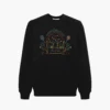 Casablanca Sweatshirt Rainbow Crayon Temple Noir