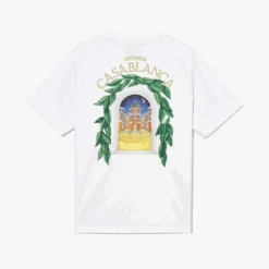 Casablanca T-Shirt Avenida Blanc