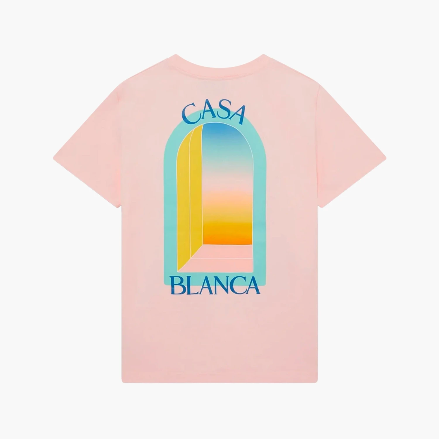 Casablanca T-Shirt L'Arc Coloré Rose