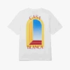 Casablanca T-Shirt L'Arche De Jour Blanc