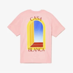 Casablanca T-Shirt L'Arche De Jour Rose