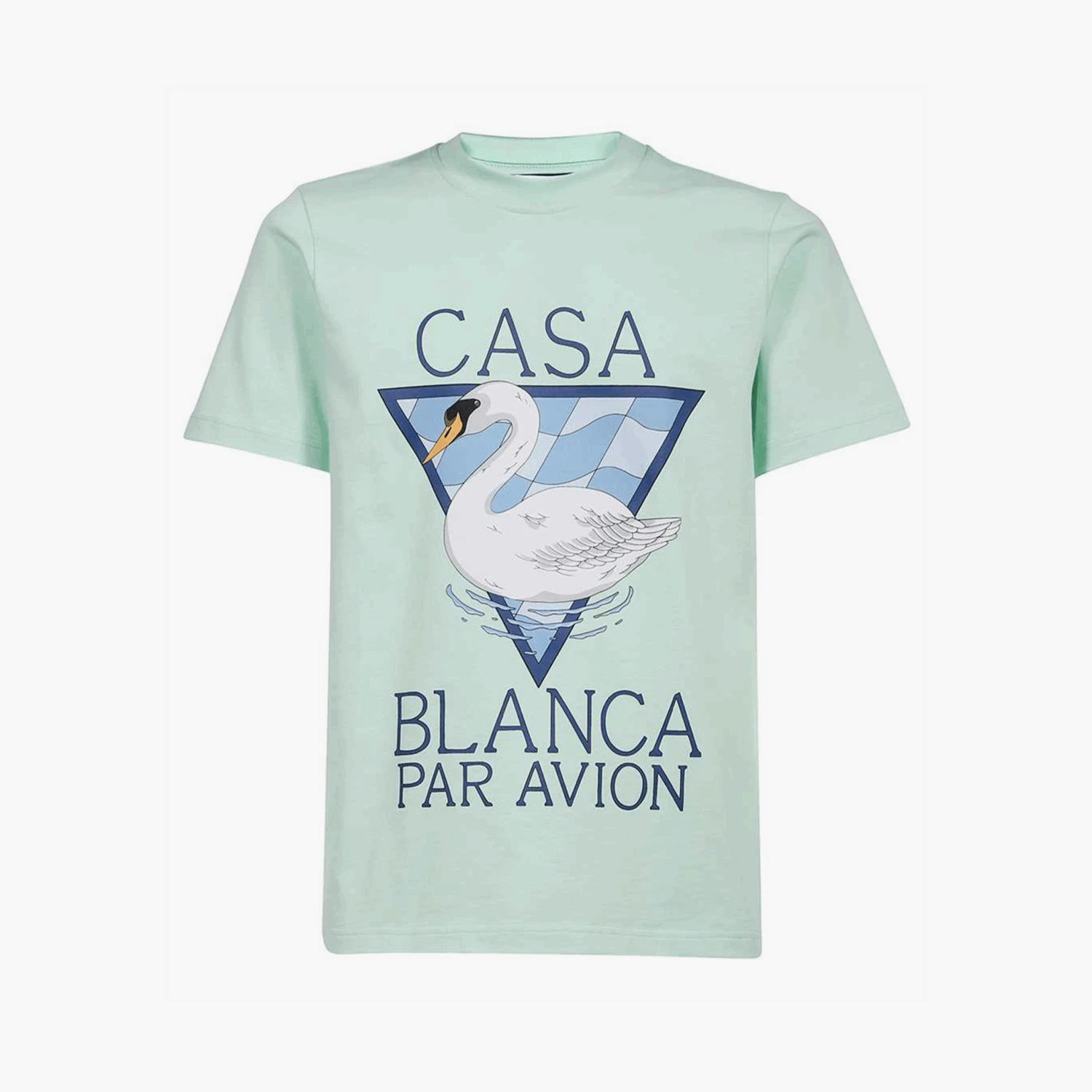 Casablanca T-Shirt Par Avion Vert 1 Casablanca T-Shirt Par Avion Vert