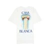 Casablanca T-shirt La Colomne Blanc