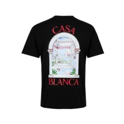 Casablanca T-shirt Le Passage Noir