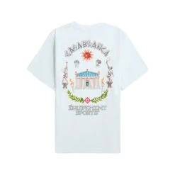 Casablanca T-shirt Le Temple Du Sport Blanc