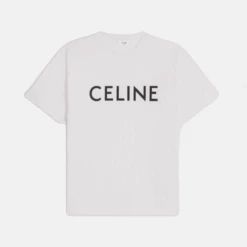 Celine T-Shirt - Logo - Blanc