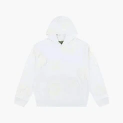 Denim Tears Hoodie The Cotton Wreath Blanc