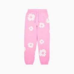 Denim Tears Pantalon De Jogging The Cotton Wreath Rose