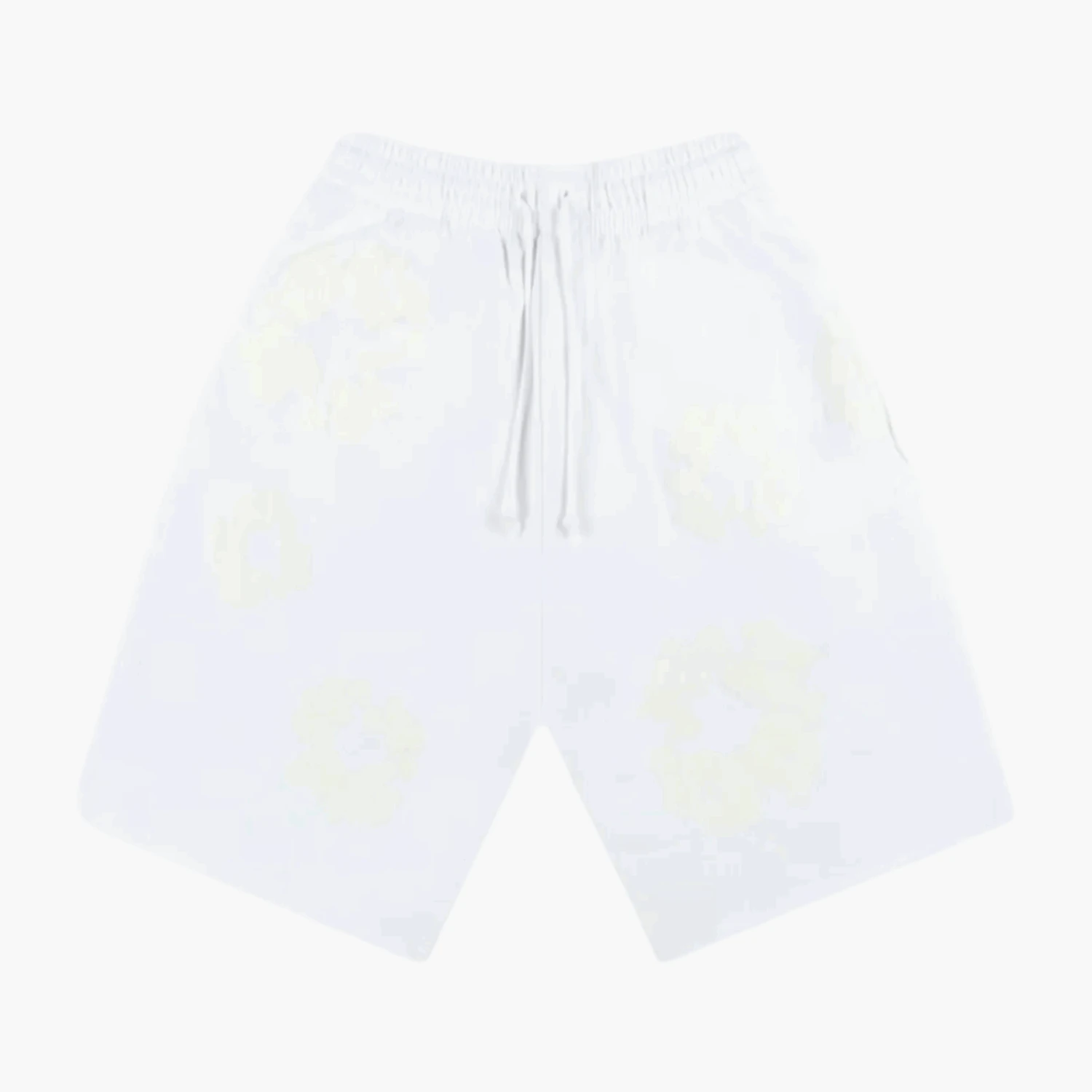 Denim Tears Short The Cotton Wreath Blanc 1 Denim Tears Short The Cotton Wreath Blanc