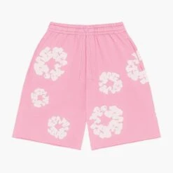 Denim Tears Short The Cotton Wreath Rose