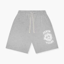 Denim Tears Short University Gris
