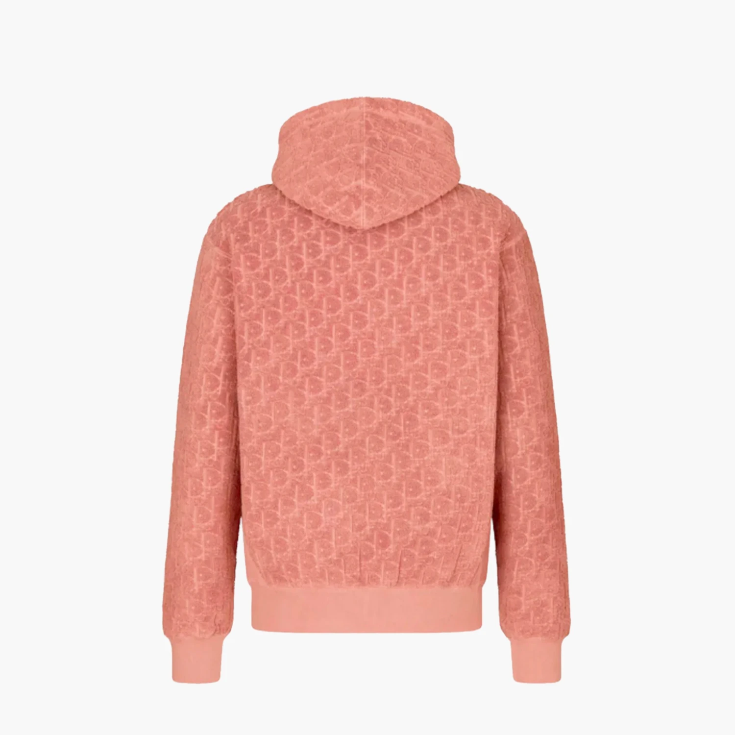 Dior Hoodie Terry Oblique Pink 2 Dior Hoodie Terry Oblique Pink – Image 2