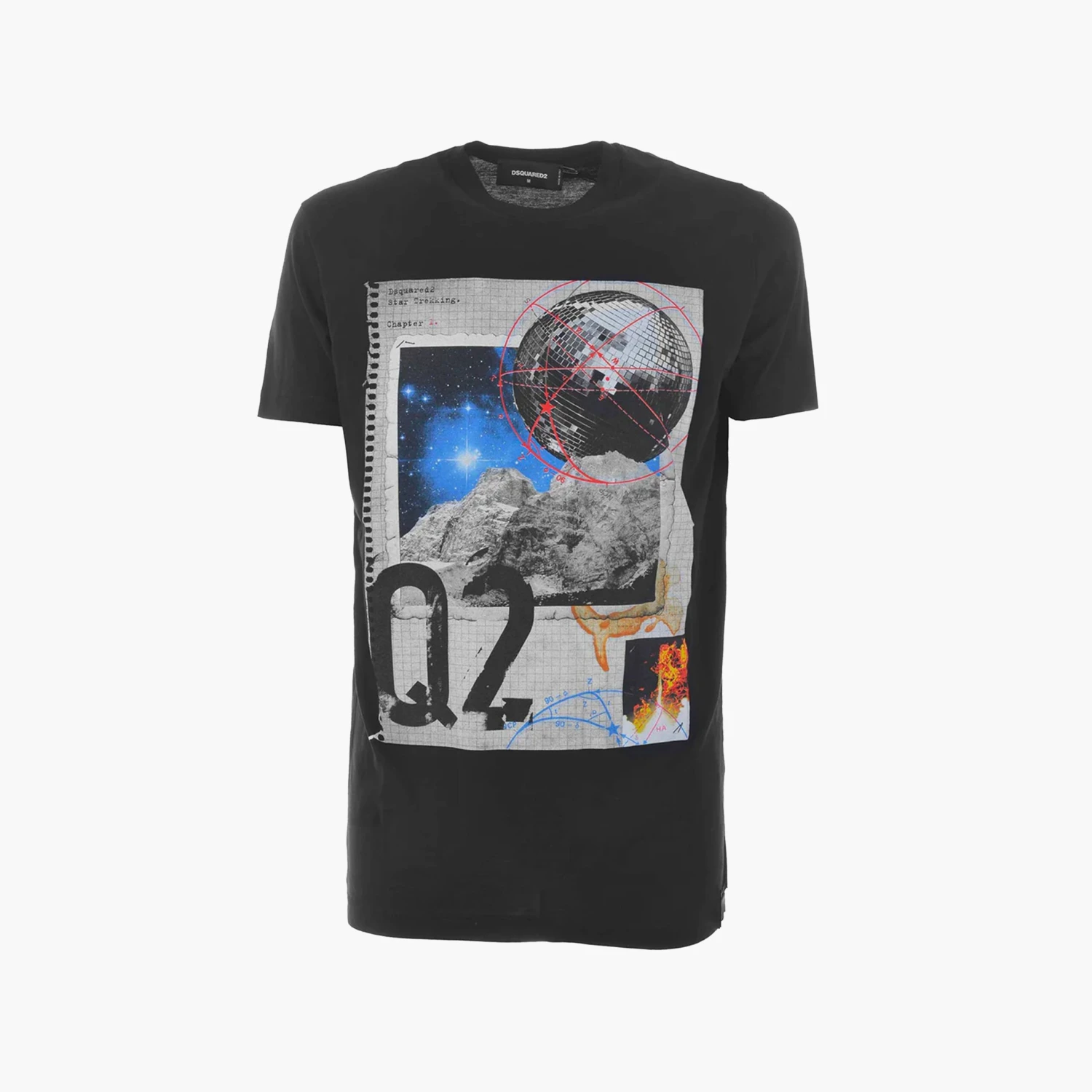 Dsquared T-Shirt - Trekking - Black 1 Dsquared T-Shirt - Trekking - Black