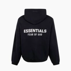 Essentials Fear Of God Hoodie Noir