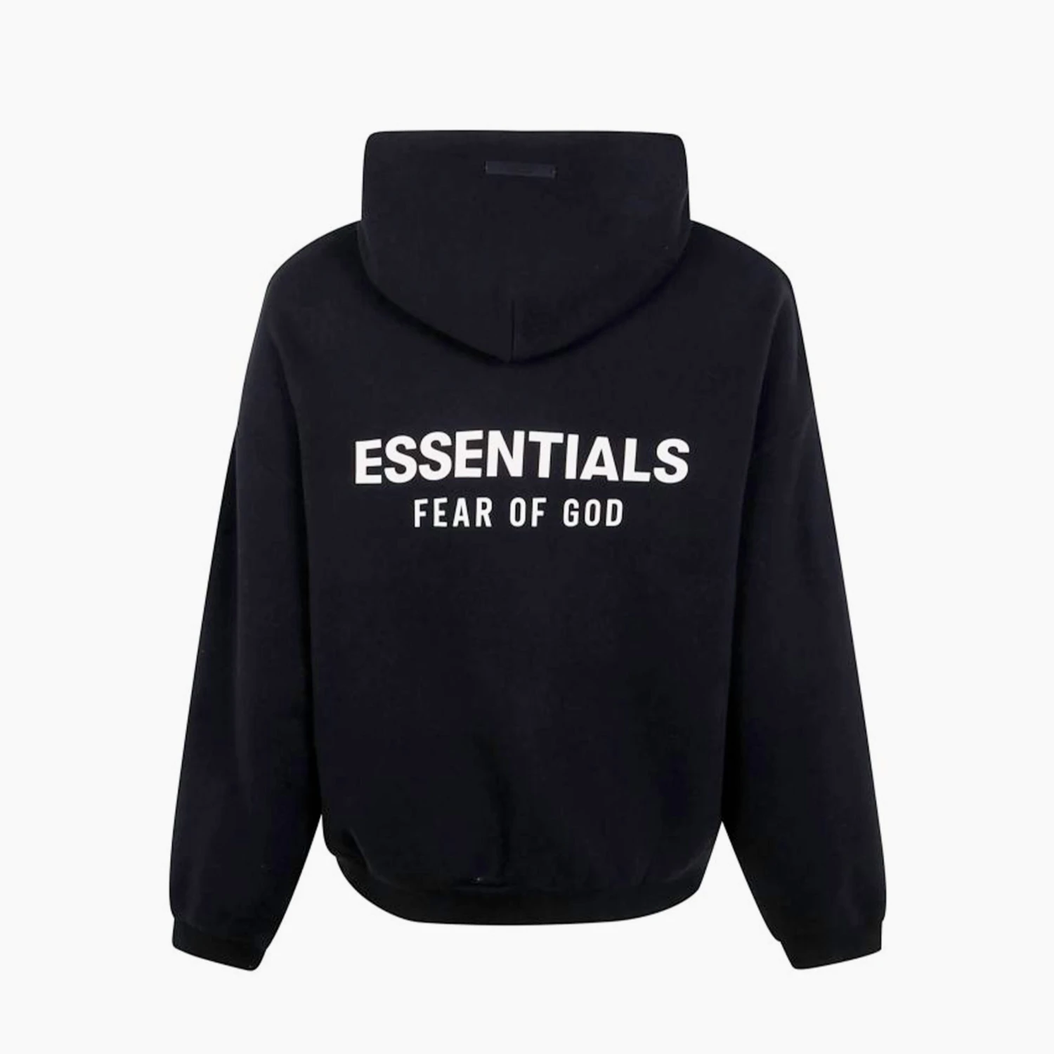 Essentials Fear Of God Hoodie Noir 1 Essentials Fear Of God Hoodie Noir