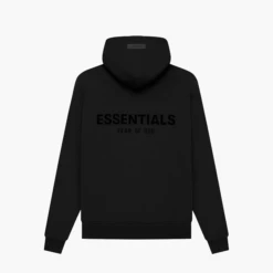 Essentials Fear Of God Hoodie Stretch Limo Noir