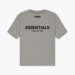 Essentials Fear Of God T-Shirt Dark Oatmeal Gris Foncé