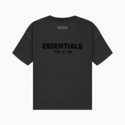Essentials Fear Of God T-shirt Stretch Limo Noir