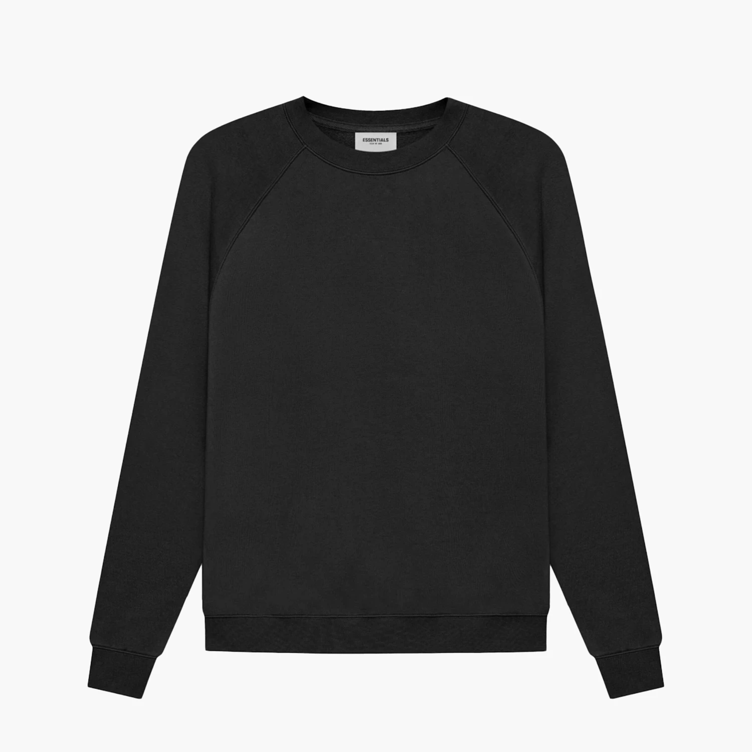Essentials Fear Of God Crewneck Noir 2 Essentials Fear Of God Crewneck Noir – Image 2