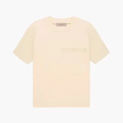 Essentials T-Shirt Egg Shell Crème