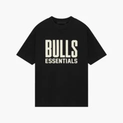 Fear Of God Essentials X NBA T-shirt Bulls Noir