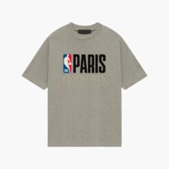 Fear Of God Essentials X NBA T-shirt Paris Gris