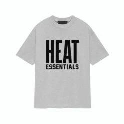 Fear Of God Essentials X NBA T-shirt Heat Gris