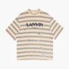 Gallery Dept. X Lanvin Paris Embroidered Oversize T-Shirt 'Multicolor'